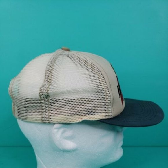 VTG Budweiser Bass Pro Angler Trucker Hat Mess snapback - Picture 3 of 10